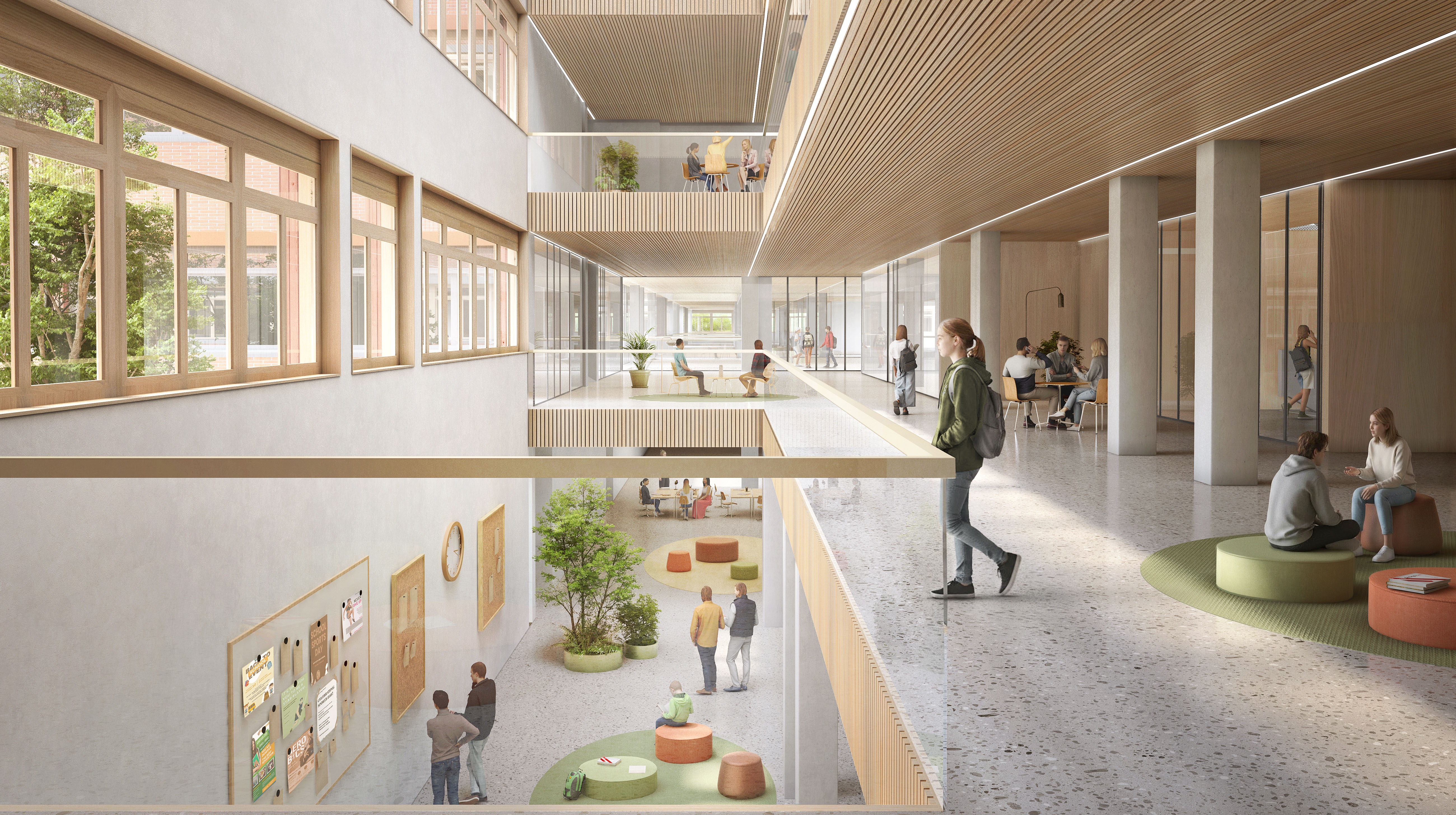 BSSOG Körösistraße - Graz - Visualisierung Innenansicht